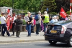 Library protest